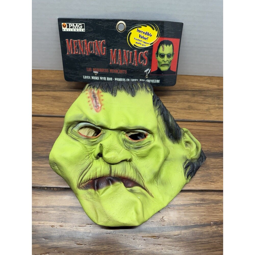 Vintage 2003 The Paper Magic Group Inc FRANKENSTEIN Halloween Mask RARE NWT